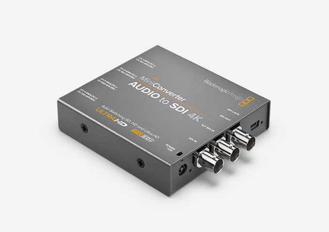 Mini Converter - Audio to SDI 4K